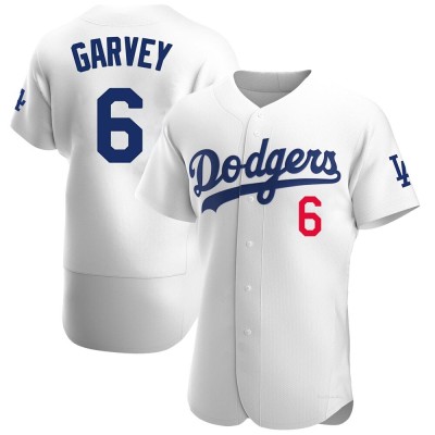 Men's Steve Garvey Los Angeles Dodgers Authentic White Home Jersey