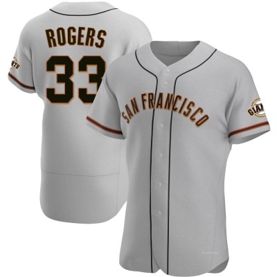 Men's Taylor Rogers San Francisco Giants Authentic Gray Road Jersey