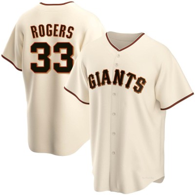 Men's Taylor Rogers San Francisco Giants Replica Cream Home Jersey