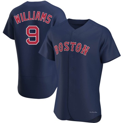 Men's Ted Williams Boston Red Sox Authentic Navy Alternate Jersey