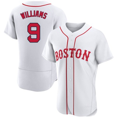 Men's Ted Williams Boston Red Sox Authentic White 2021 Patriots' Day Jersey