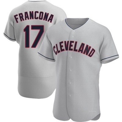 Men's Terry Francona Cleveland Guardians Authentic Gray Road Jersey