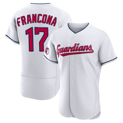 Men's Terry Francona Cleveland Guardians Authentic White Home Jersey