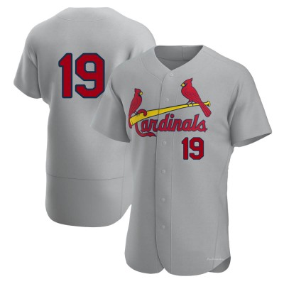 Men's Tommy Edman St. Louis Cardinals Authentic Gray Road Jersey