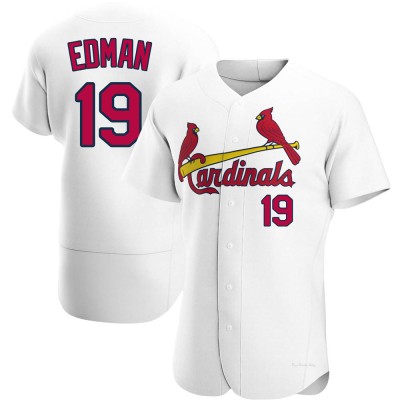 Men's Tommy Edman St. Louis Cardinals Authentic White Home Jersey