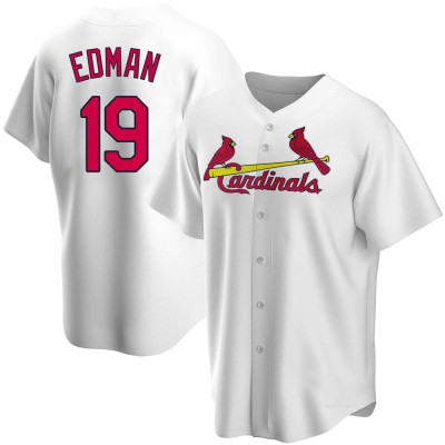 Men's Tommy Edman St. Louis Cardinals Replica White Home Jersey