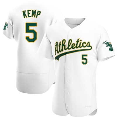 Men's Tony Kemp Oakland Athletics Authentic White Home Jersey