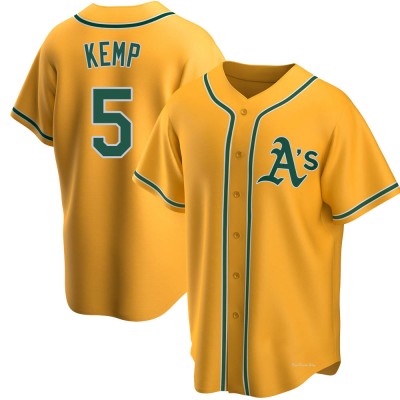 Men's Tony Kemp Oakland Athletics Replica Gold Alternate Jersey