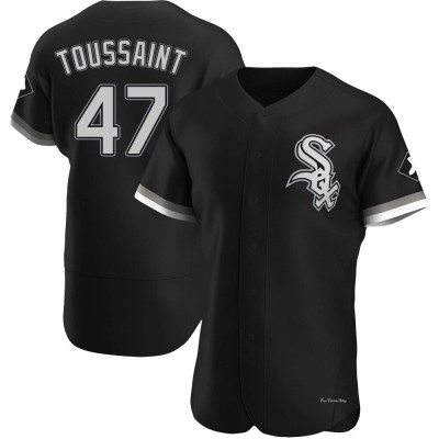 Men's Touki Toussaint Chicago White Sox Authentic Black Alternate Jersey