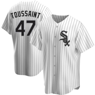 Men's Touki Toussaint Chicago White Sox Replica White Home Jersey