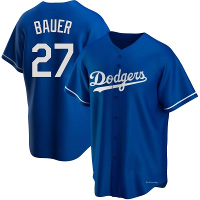 Men's Trevor Bauer Los Angeles Dodgers Replica Royal Alternate Jersey