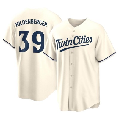 Men's Trevor Hildenberger Minnesota Twins Replica Cream Alternate Jersey