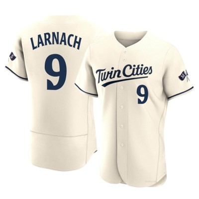 Men's Trevor Larnach Minnesota Twins Authentic Cream Alternate 2023 Jersey