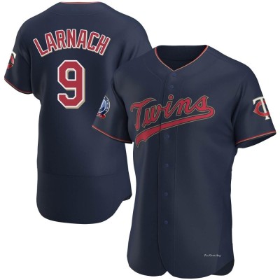 Men's Trevor Larnach Minnesota Twins Authentic Navy Alternate 60th Season Team Jersey