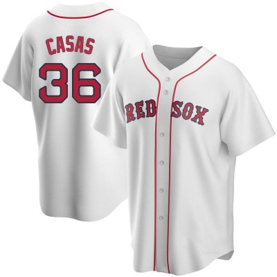 Men's Triston Casas Boston Red Sox Replica White Home Jersey