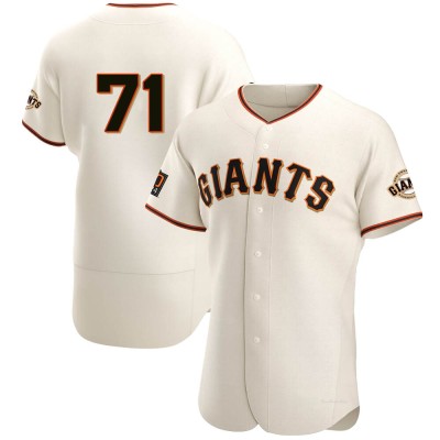 Men's Tyler Rogers San Francisco Giants Authentic Cream Home Jersey