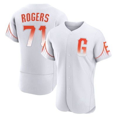 Men's Tyler Rogers San Francisco Giants Authentic White 2021 City Connect Jersey