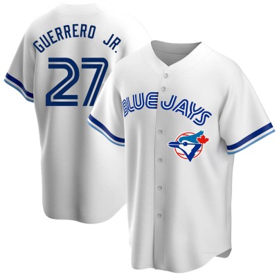 Men's Vladimir Guerrero Jr. Toronto Blue Jays Replica White Home Cooperstown Collection Jersey