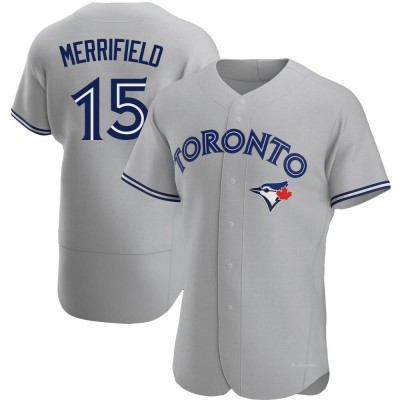 Men's Whit Merrifield Toronto Blue Jays Authentic Gray Road Jersey