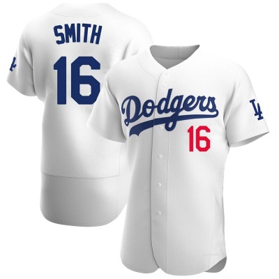 Men's Will Smith Los Angeles Dodgers Authentic White Home Jersey