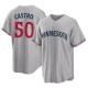 Men's Willi Castro Minnesota Twins Replica Gray Road Jersey