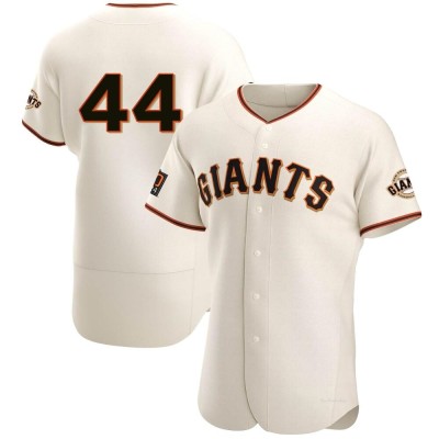 Men's Willie McCovey San Francisco Giants Authentic Cream Home Jersey