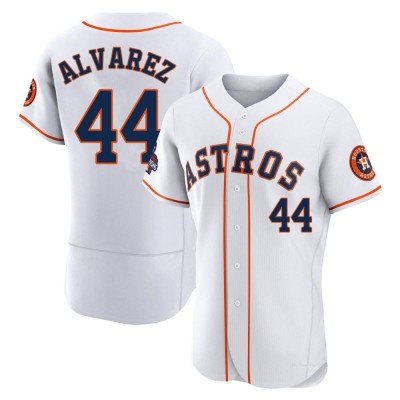 Men's Yordan Alvarez Houston Astros Authentic White 2022 World Series Champions Home Jersey