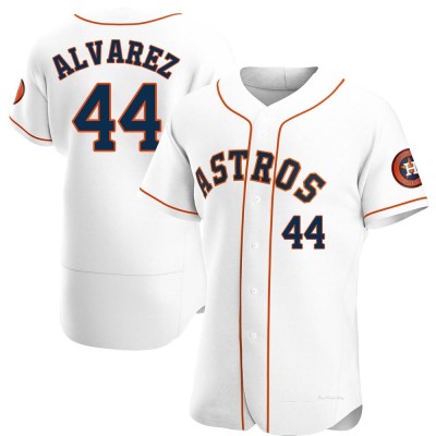 Men's Yordan Alvarez Houston Astros Authentic White Home Jersey