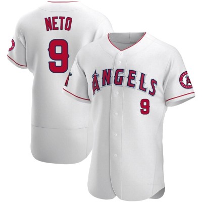 Men's Zach Neto Los Angeles Angels Authentic White Jersey