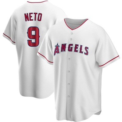 Men's Zach Neto Los Angeles Angels Replica White Home Jersey