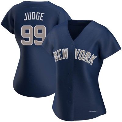 Women's Aaron Judge New York Yankees Authentic Navy Alternate Jersey