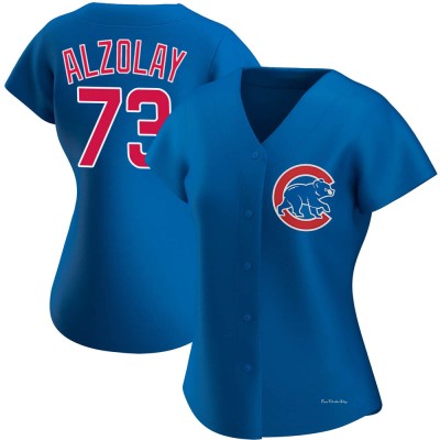 Women's Adbert Alzolay Chicago Cubs Authentic Royal Alternate Jersey