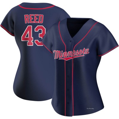 Women's Addison Reed Minnesota Twins Authentic Navy Alternate Team Jersey