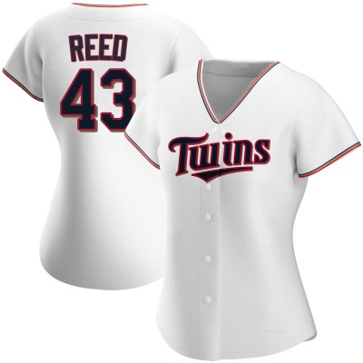 Women's Addison Reed Minnesota Twins Authentic White Home Jersey