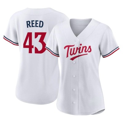 Women's Addison Reed Minnesota Twins Authentic White Home Jersey