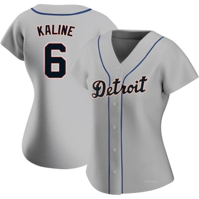 Women's Al Kaline Detroit Tigers Authentic Gray Road Jersey