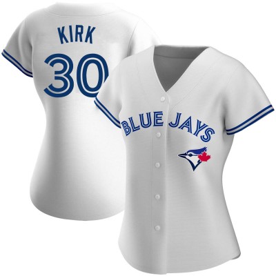 Women's Alejandro Kirk Toronto Blue Jays Authentic White Home Jersey