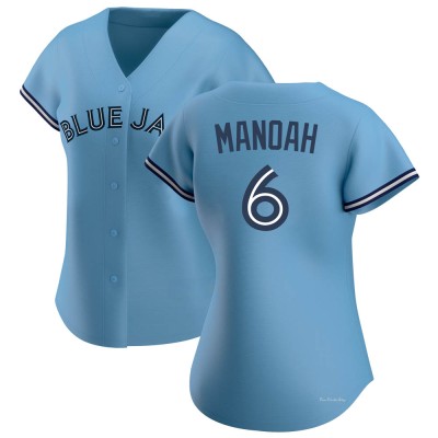 Women's Alek Manoah Toronto Blue Jays Authentic Blue Jersey