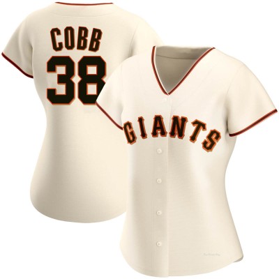 Women's Alex Cobb San Francisco Giants Authentic Cream Home Jersey