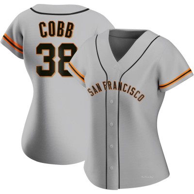 Women's Alex Cobb San Francisco Giants Authentic Gray Road Jersey