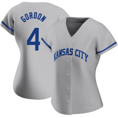 Women's Alex Gordon Kansas City Royals Replica Gray 2022 Road Jersey