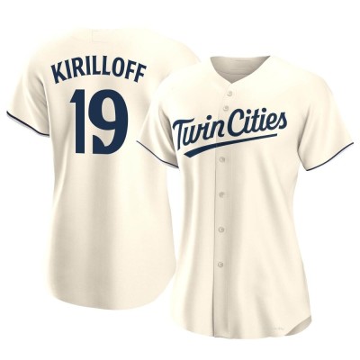 Women's Alex Kirilloff Minnesota Twins Authentic Cream Alternate Jersey