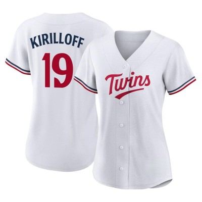 Women's Alex Kirilloff Minnesota Twins Authentic White Home Jersey