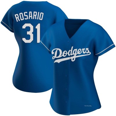 Women's Amed Rosario Los Angeles Dodgers Authentic Royal Alternate Jersey