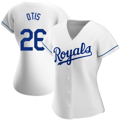 Women's Amos Otis Kansas City Royals Authentic White Home Jersey