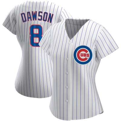 Women's Andre Dawson Chicago Cubs Authentic White Home Jersey