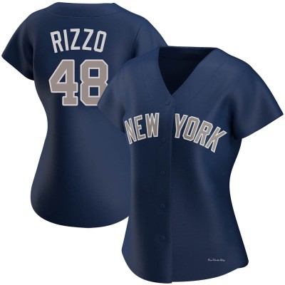 Women's Anthony Rizzo New York Yankees Authentic Navy Alternate Jersey