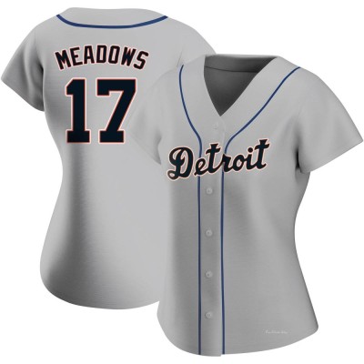 Women's Austin Meadows Detroit Tigers Authentic Gray Road Jersey