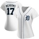 Women's Austin Meadows Detroit Tigers Replica White Home Jersey