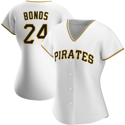 Women's Barry Bonds Pittsburgh Pirates Authentic White Home Jersey